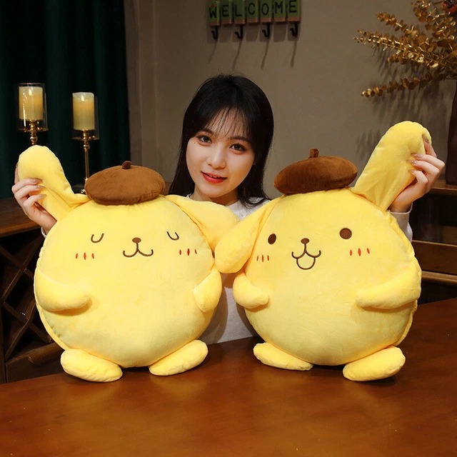 Sanrio Pompompurin Plush Doll Toy 40Cm Pompompurin Stuffed Pillow Cushions Gift