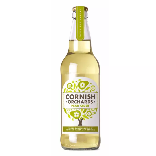 Cornish Orchards Pear Cider 500ml Glass Bottle - Pack of 12