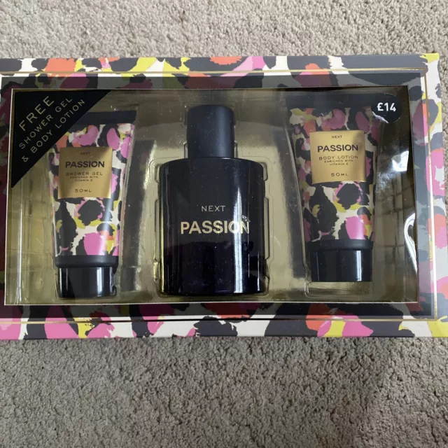 NEXT PASSION GIFT Set 100ml Eau De Toilette perfume 8.50