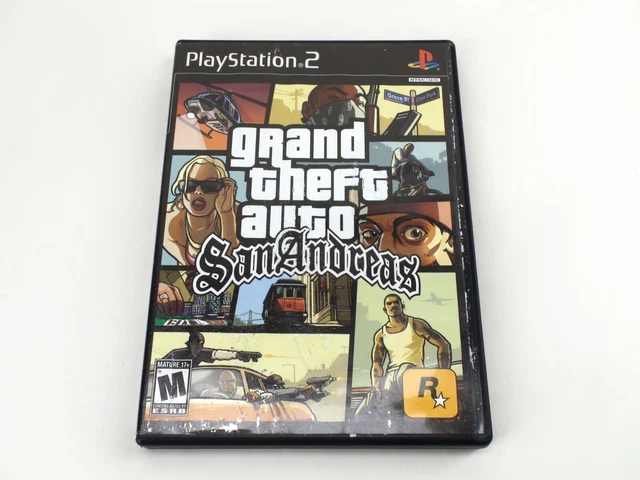 GRAND THEFT AUTO: San Andreas | Rockstar Games | Playstation 2 / PS2 ...