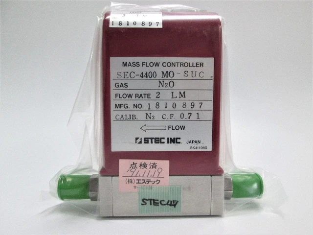 HORIBA STEC mass flow controller SEC-4400MO-SUC