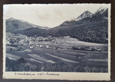 ALBERGO DOLOMITI NON VIAGGIATA CARTOLINA  TRENTINO ALTO ADIGE VAL FISCALINA 