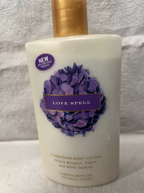 Victoria’s secret Garden love spell ❤️ hydrating body lotion 8.4 FL OZ New