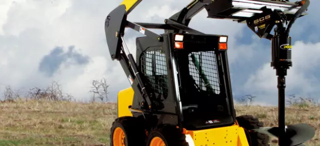 Digga Skid Steer Auger Drive for Skid Steers10-30 GPM,3300 Ft Lb Force, w/6" Bit