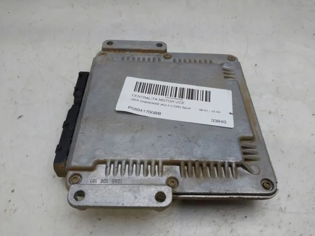 P56041700BB centralina motore per JEEP CHEROKEE 2.5 CRD 4X4 2001 8565560