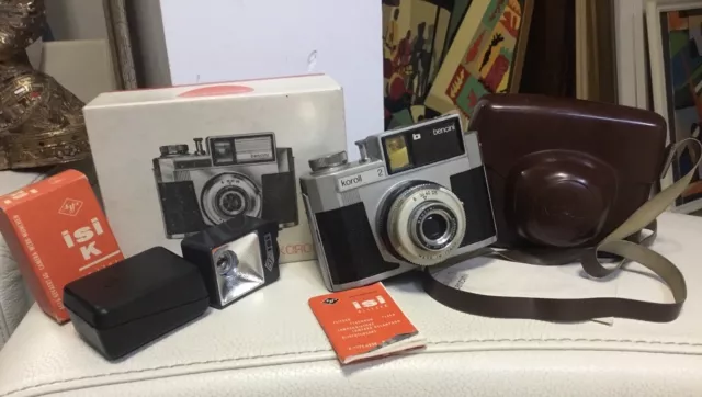 🌈  KOROLL II Bencini anni 70 Made in 🇮🇪 antica macchina fotografica