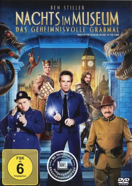 Nachts im Museum 3 - Das geheimnisvolle Grabmal - Ben Stiller - DVD