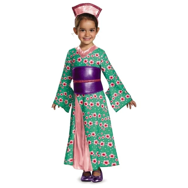 Japanese Kimono Princess Geisha Dress Baby Toddler Size 12-18 Mo Costume Outfit