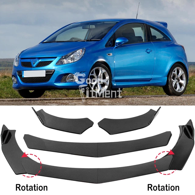 Heckstoßstangenlippe Haifischflosse - Schwarz Glänzender Diffusor Spoiler