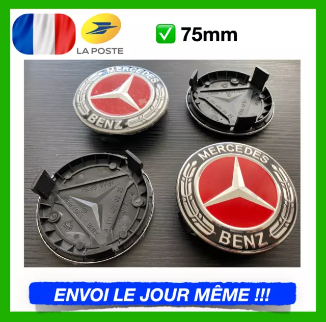 4 X LOGO Pour Mercedes Benz AMG Cache Moyeu Jante Centre De Roue 75mm  Emblème EUR 17,99 - PicClick FR