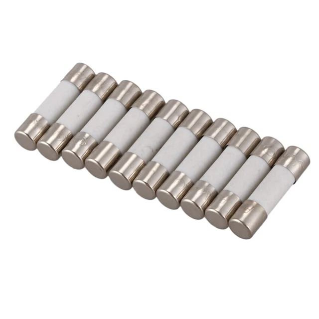 10Pcs 250V 0.5 a 500mA rupture rapide Tubes des fusibles ceramique 5 x 20 mm Z6M 2