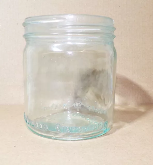 Altes Glas Deutscher Bienenhonig Imker Honig Glas  vintage