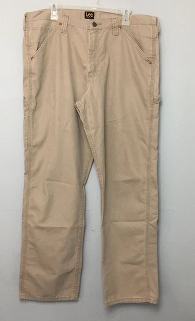 Lee Loose Fit Tan Jeans Size 38/34 Mens