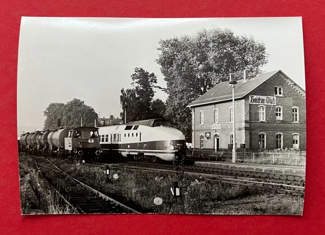 DDR Eisenbahn Foto 1981 KARLEX DR BR 175 in Gera Ost    ( 129747
