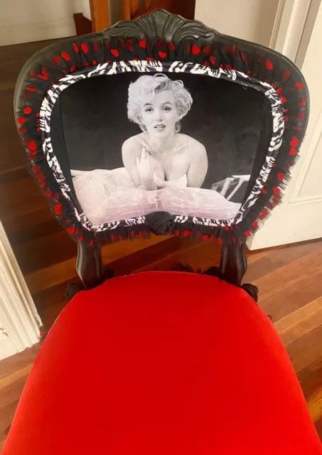 Marilyn Monroe Vintage Occasional Boudoir Chair