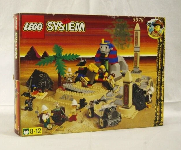 LEGO SYSTEM ADVENTURERS Sphinx Secret Surprise 5978 In 1998 unused £366 ...