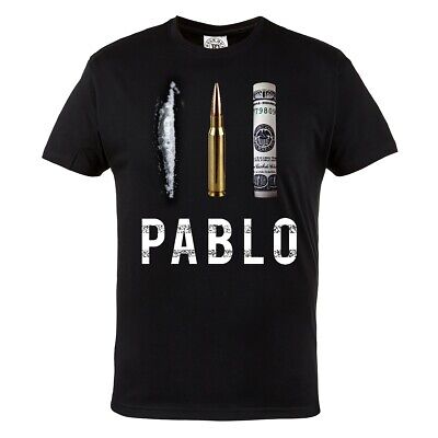 Herren T-Shirt mit Aufdruck Pablo Escobar Narcos  für ein Geschenk
