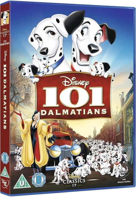 101 DALMATIANS DVD O RING VERSION LIMITED EDITION Dalmations Walt