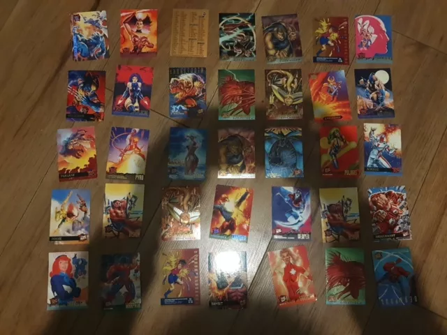 1995 Fleer Ultra Marvel  Trading Cards Bundle