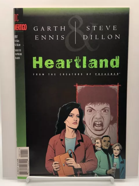 Heartland 1 Vertigo DC Comics 1997 Garth Ennis Steve Dillon Preacher Hellblazer