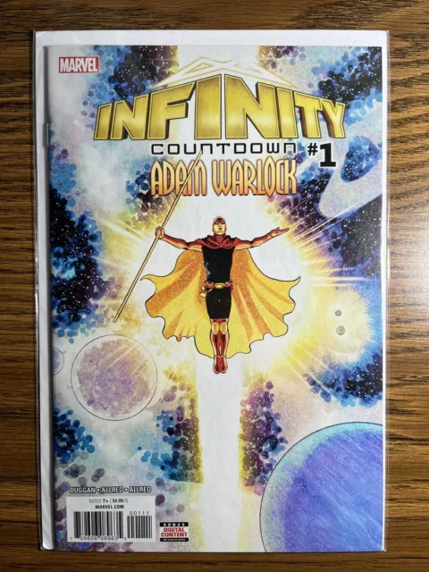 Infinity Countdown Adam Warlock 1 Nm/Nm+ Kuder Cover Marvel Comics 2018 Gotg Mcu