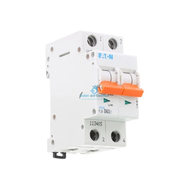 Disjoncteur Magnétothermique Triphasé 4P 16A Courbe C - 6kA 380V - 4 Modules DIN - Marque ELEKTRONOVA