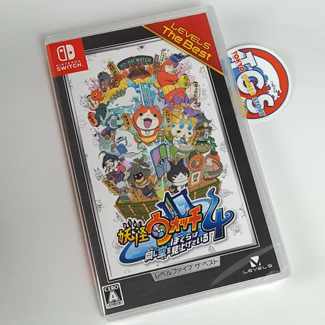 YO-KAI WATCH 4: We're Looking Up At Same Sky Switch Best Japan NEW Yokai RPG Lev