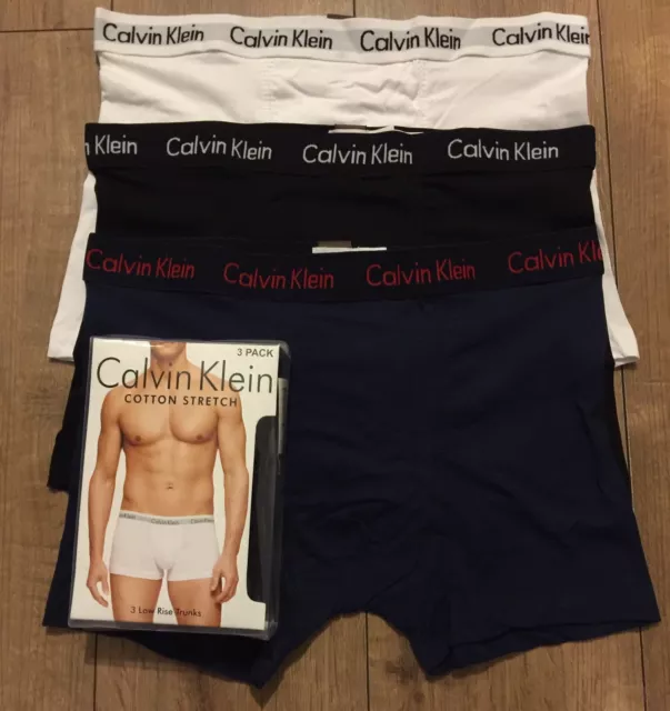 Hurley Mens Cotton Pack of 3 Black Navy Blue Grey Boxers Brief Trunks  Underwear