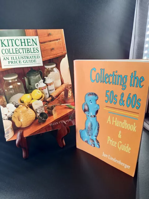 Collecting The 50's 60's Handbook Kitchen Collectibles Price Guide Lot Of 2 Vtg