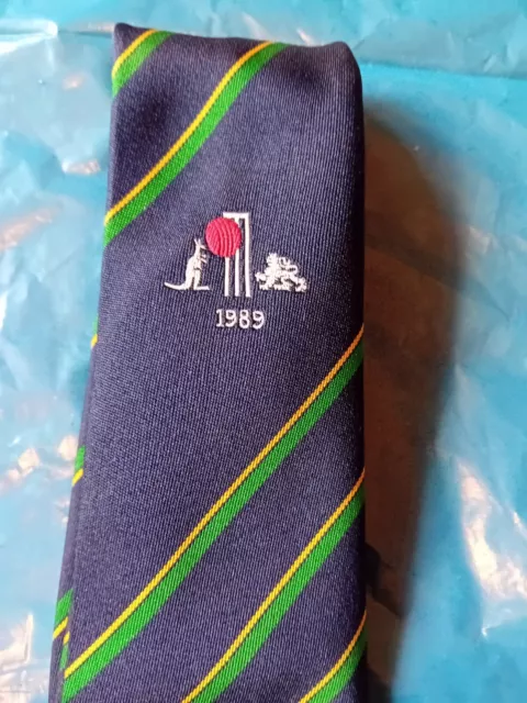 Cricket Tie 1989 [ England /Australia ]
