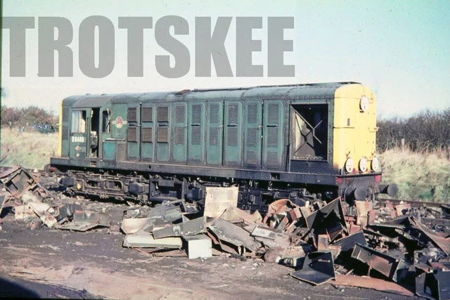 35MM SLIDE BR British Railways Diesel Loco Class 16 D8400 c1972 ...