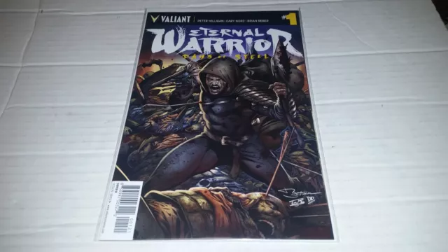 Eternal Warrior Days of Steel # 1 Cover B (2014, Valiant) 1st Print