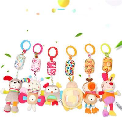 Baby Toys Infant Stroller Bed Cot Crib Hanging Doll Animal Rattles Toy LC
