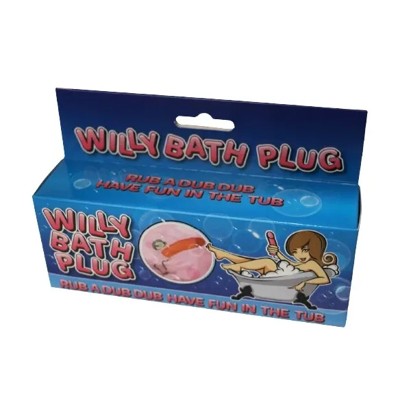 Willy Bath Plug Adult Novelty Funny Joke Gag Rude Secret Santa Stocking Filler