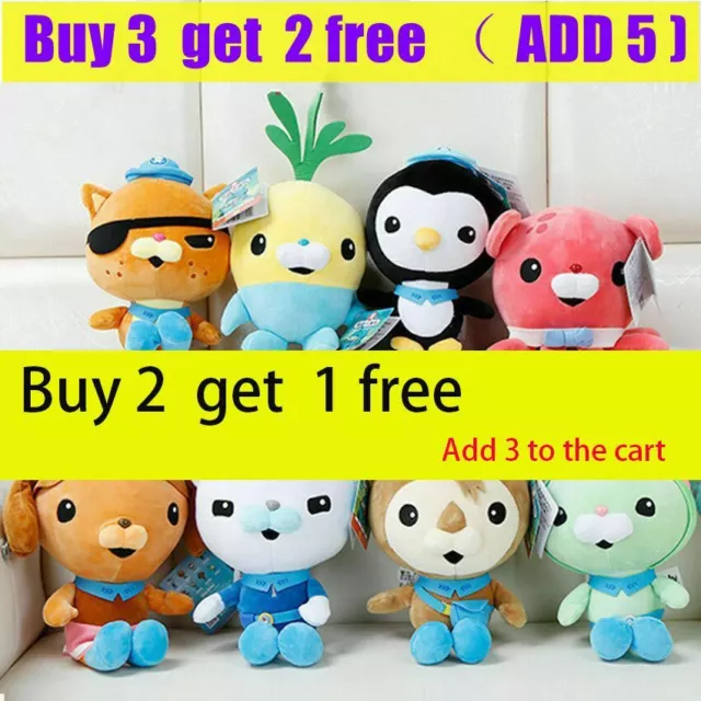 Octonauts top stuffed animals