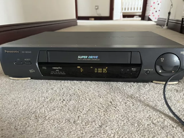 Panasonic Super Drive VCR VHS Player