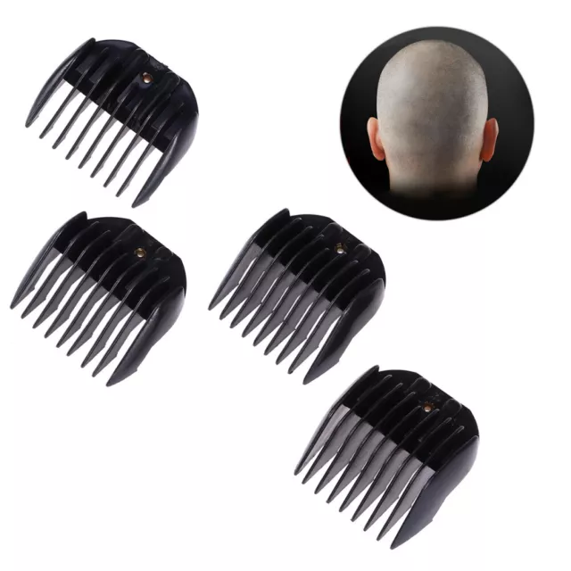 4pcs Limit Comb Hair Cutting Guides Comb Hair Trimmer Guide Barber Accessories