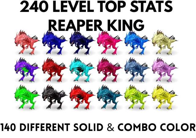 ARK SURVIVAL ASCENDED OFFICIAL PVE SOLID BLACK SPINO