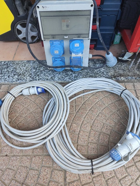 Quadro elettrico da cantiere - 400v/16a ip44 - cee