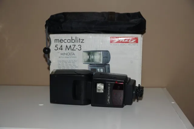 Metz Mecablitz 54 MZ-3 Flash for Minolta/Sony Alpha