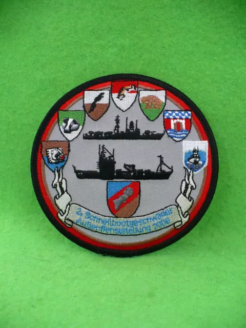 2. Schnellbootgeschwader Marine der Bundeswehr Patch Aufnäher 2