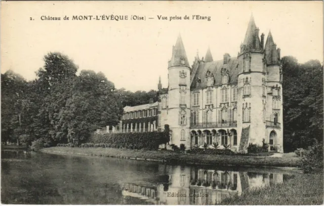 CPA Chateau de MOnt - L'Eveque - Vue Prise de l'Etang (130139)