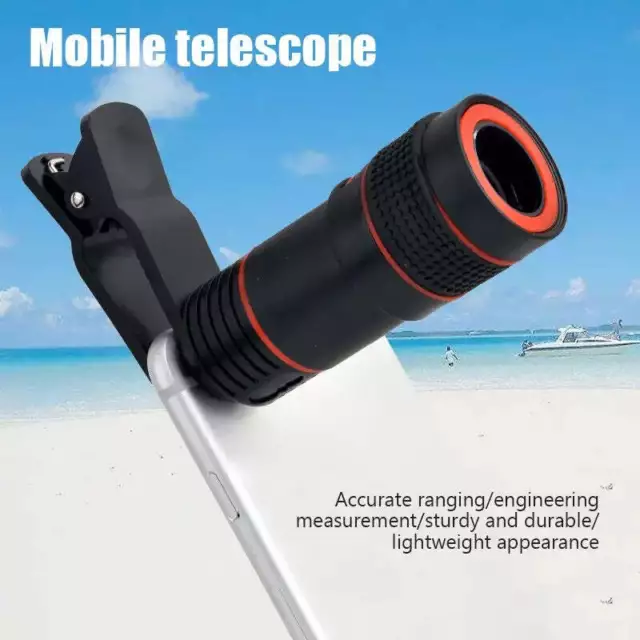 8X Telescope Zoom Lens Monocular Mobile Phone Camera Lens