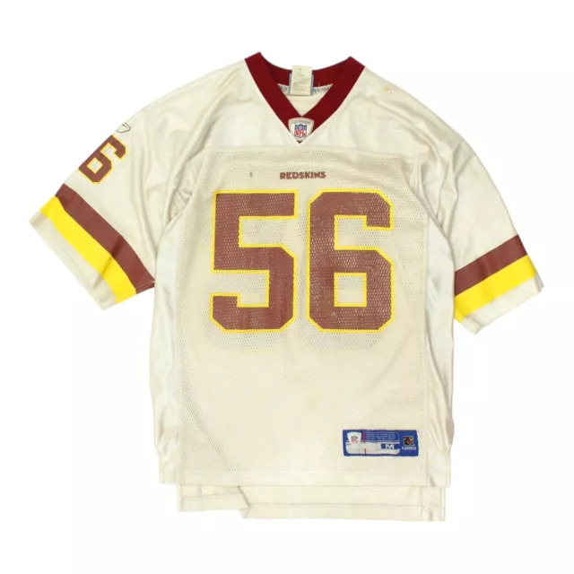 Washington Redskins Mens White LaVar Arrington Reebok Jersey | Vintage NFL VTG