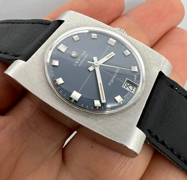 Montre Certina Argonaut 220 Vintage – Mécanique à Remontage Manuel, Années 60