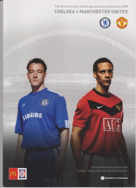 2009 F.A.Community Shield.Chelsea v Manchester United.