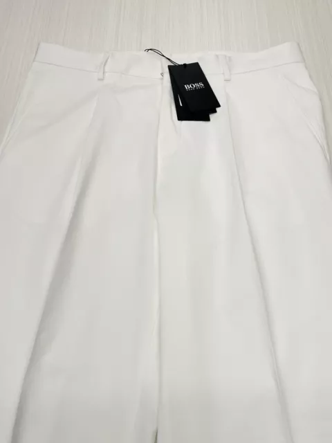 Nwt Hugo Boss “Pero” Single Pleat Front Chino Pants Size 32 — *Spring Sale*
