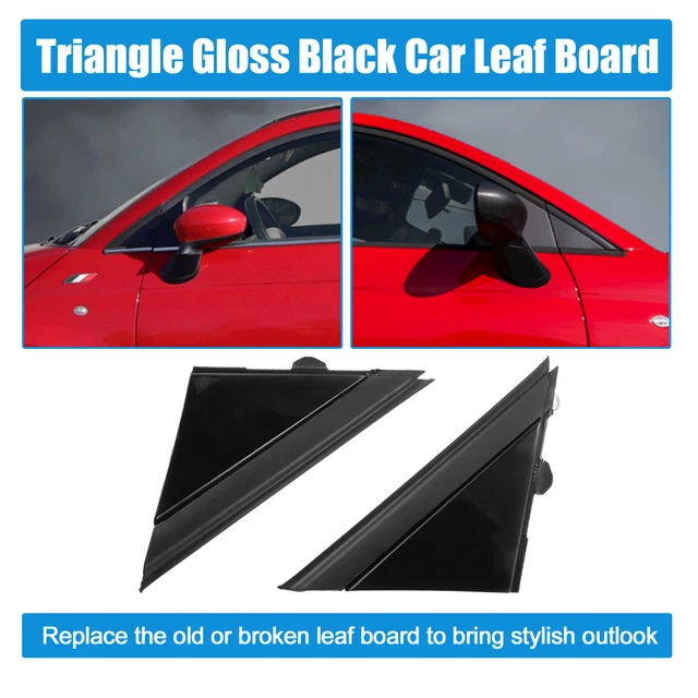 Paire De Couvre-miroirs De Voiture Mat - Référence 1SH17KX7AA, Marque Uxcell, Neuf
