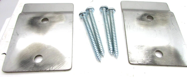 Soporte antipunta para gabinete con clip Z, con tornillos número de pieza 006311