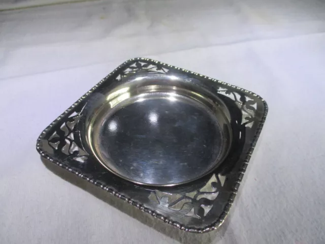 Silver Plate Pin - Trinket Dish
